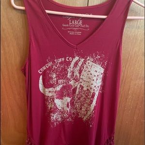 Cowgirl tuff co. Tank